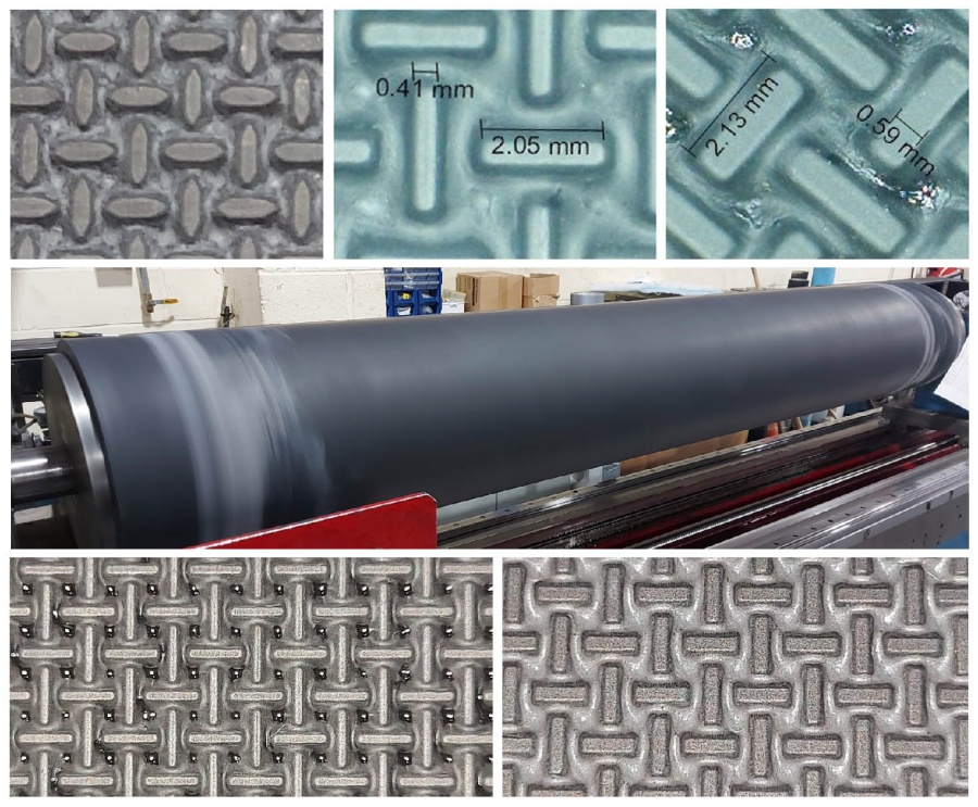 3D Rubber Embossing Rollers