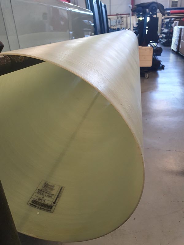 This is the largest Conical sleeve we have made to date