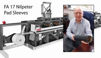 NILPETER FIBERGLASS RUBBER COVERED PAD SLEEVES