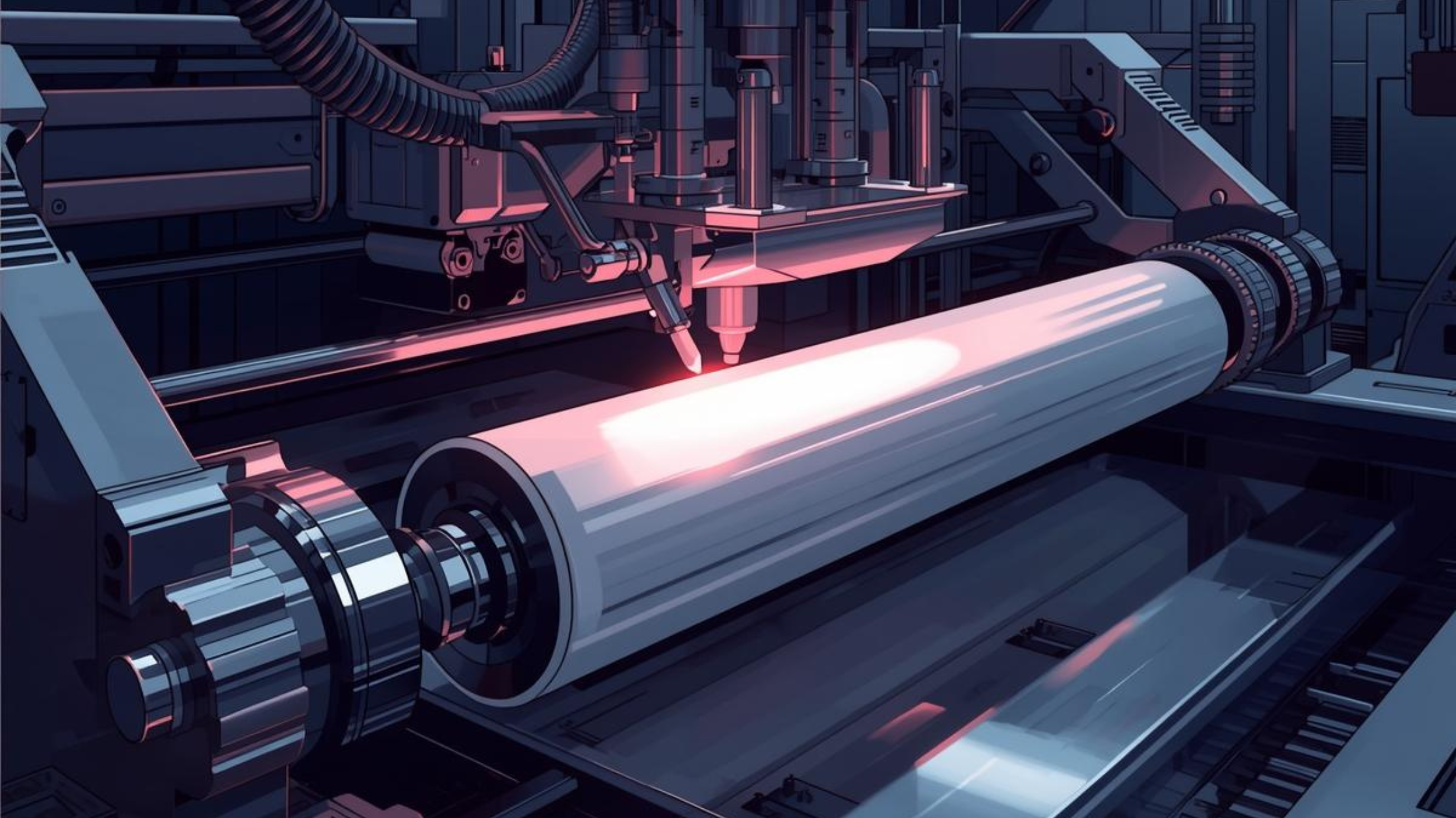 rubber anilox rollers